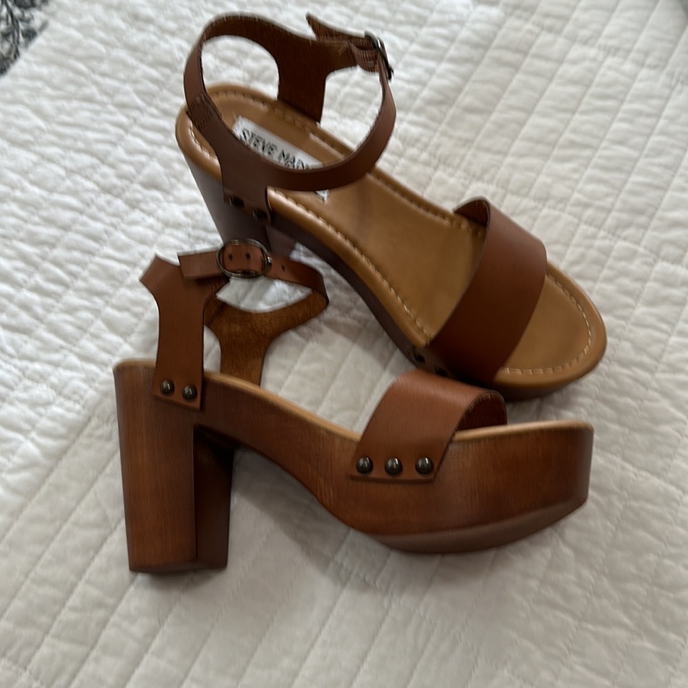 Steve Madden chunky heels